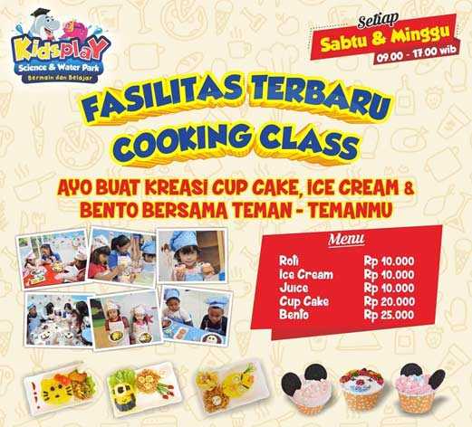 Cooking Class di Kids Play Surabaya