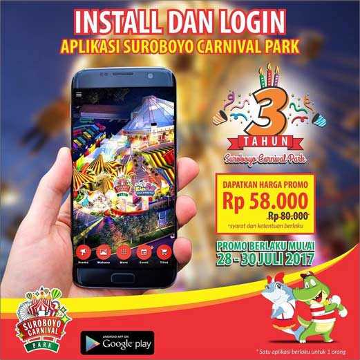 Promo Tiket Masuk Surabaya Carnival Park